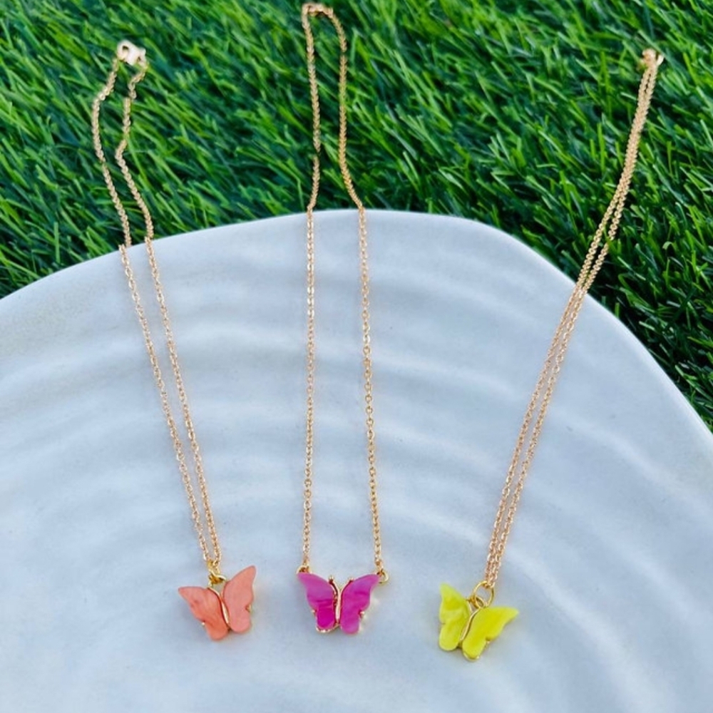 3 🦋 Necklaces